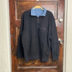 Pendleton Ribbed Mens Half zip